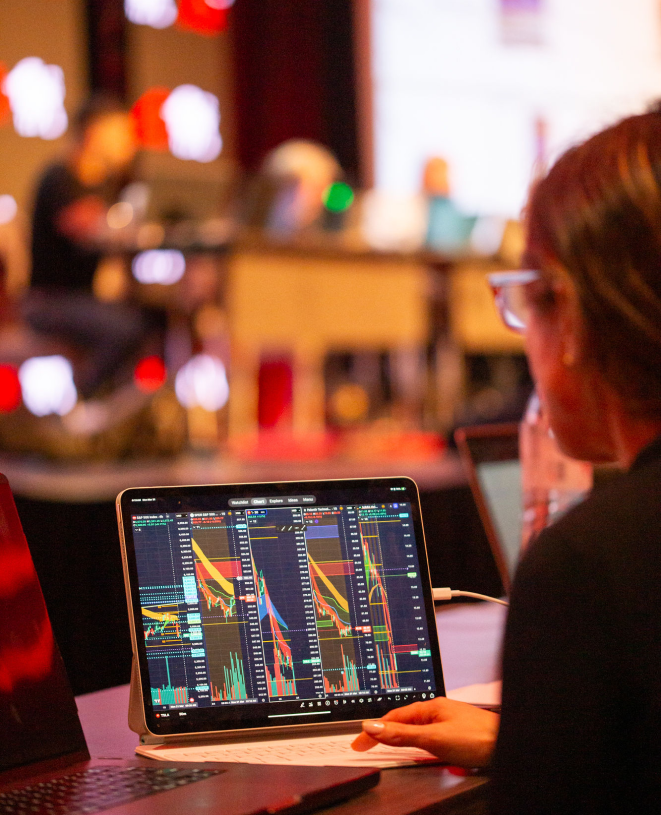 trading education classroom